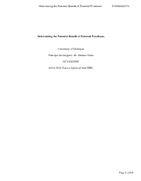 Study Protocol and Statistical Analysis Plan
