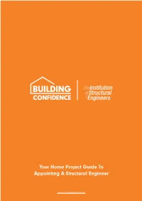 Your Home Project Guide to Appointing a Structural Engineer