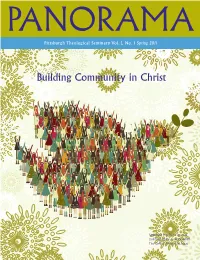 Building Community in Christ