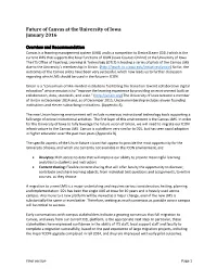 Future of Canvas at the University of Iowa January 2016