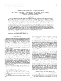 S-PROCESS ABUNDANCES in PLANETARY NEBULAE Brian Sharpee,1 Yong Zhang,2, 3, 4 Robert Williams,2 Eric Pellegrini,5 Kenneth Cavagnolo,5 Jack A