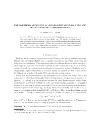 HYPER-KÄHLER MANIFOLDS of GENERALIZED KUMMER TYPE and the KUGA-SATAKE CORRESPONDENCE 1. Introduction the Kuga-Satake Constructi