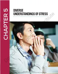 Chapter 5. Diverse Understandings of Stress