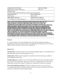 Minimum Wage, Official Workweek, and Overtime Compensation