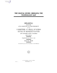 The Digital Divide: Bridging the Technology Gap