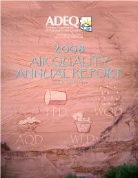 Air Quality Annual Report 2008, Page 1 Report Introduction