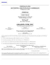 Amazon.Com, Inc