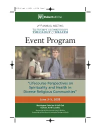 Event Program