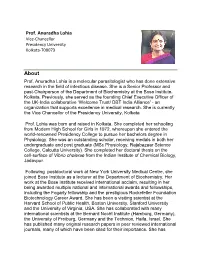 Prof. Anuradha Lohia About