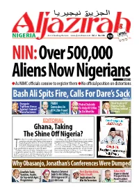 Bash Ali Spits Fire, Calls for Dare's Sack