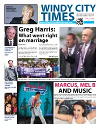 Greg Harris: What Went Right on Marriage by KATE SOSIN Because He Doubted That the Bill Had the Votes to Pass