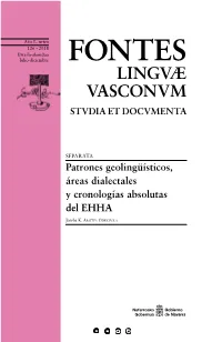 Lingvæ Vasconvm
