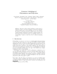 Common Unfoldings of Polyominoes and Polycubes