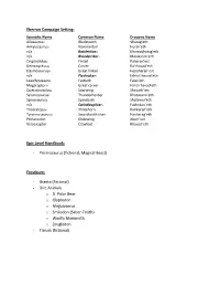 Eberron Campaign Setting: Epic Level Handbook