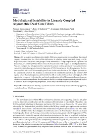 Modulational Instability in Linearly Coupled Asymmetric Dual-Core Fibers