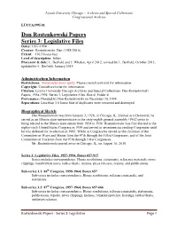 Dan Rostenkowski Papers