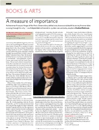 A Measure of Importance
