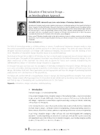 An Interdisciplinary Approach
