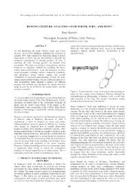 Bowing Gesture Analysis for Whom, Why