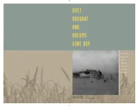 Dust, Drought, and Dreams Gone Dry