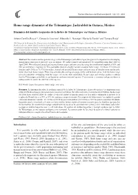 Home Range Dynamics of the Tehuantepec Jackrabbit in Oaxaca, Mexico