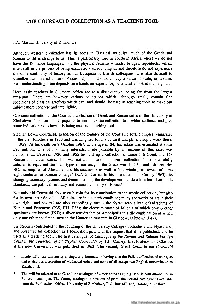 The Courtauld Collection As a Teacidng Tool