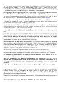 The Speaker Made References to the Passing Away of Shri Satyendra