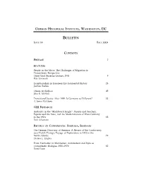 Bulletin Issue 33 Fall 2003