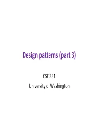 Design Patterns (Part 3)