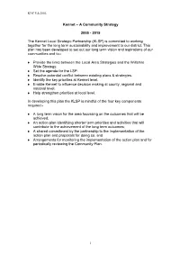 Kennet – a Community Strategy
