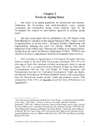 Chapter 2 Focus on Ageing Issues