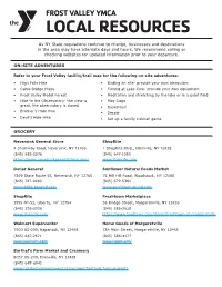 Local Resources