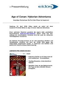 Age of Conan Preorder Final