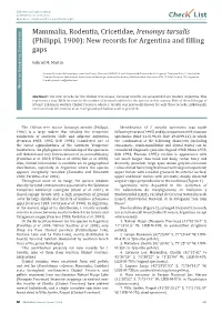 Check List and Authors Chec List Open Access | Freely Available at Journal of Species Lists and Distribution