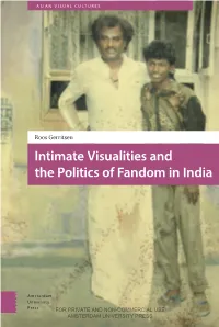 Intimate Visualities and the Politics of Fandom in India