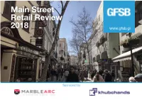 Main Street Retail Review Q1 2018 1.1 Summary