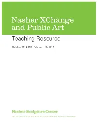 Nasher Xchange and Public