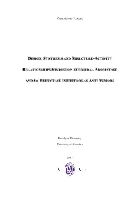 Design, Synthesis and Structure-Activity
