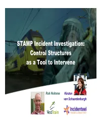 STAMP Incident Investigation: Control Structures As a Tool to Intervene