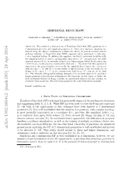 Arxiv:1302.0804V2 [Math.DG] 28 Apr 2014 Geometries in Analyzing the RF of 2–Dimensional Geometries Is Well Established and Proven to Be Eﬀective [6, 12]