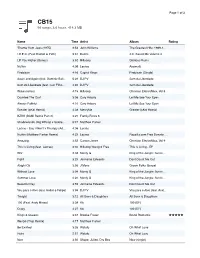 CB15 Playlist