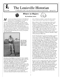 2013 Spring — Miners to Majors