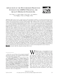 Application of the Wind Erosion Prediction System in the Airpact Regional Air Quality Modeling Framework