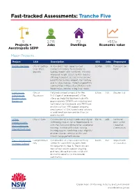 Fast-Tracked Assessments: Tranche Five