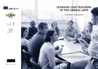 Learning and Teaching in the Liberal Arts