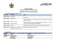 Local Government Summit Programme