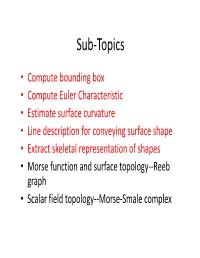 Surface Topology and Reeb Graph