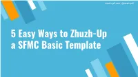 5 Easy Ways to Zhuzh-Up a SFMC Basic Template Emailsyall.Com | @Emailsyall