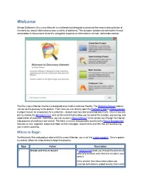 Discovery Attender User Guide