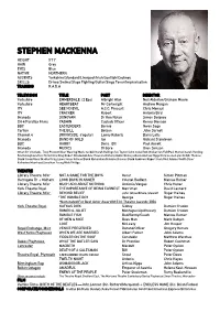 Stephen Mackenna.Pub